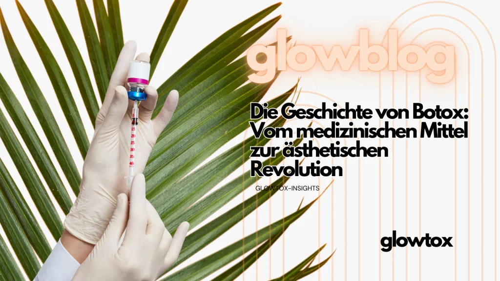 Blog Bild glowtox die geschichte von botox Hände mit spritze
